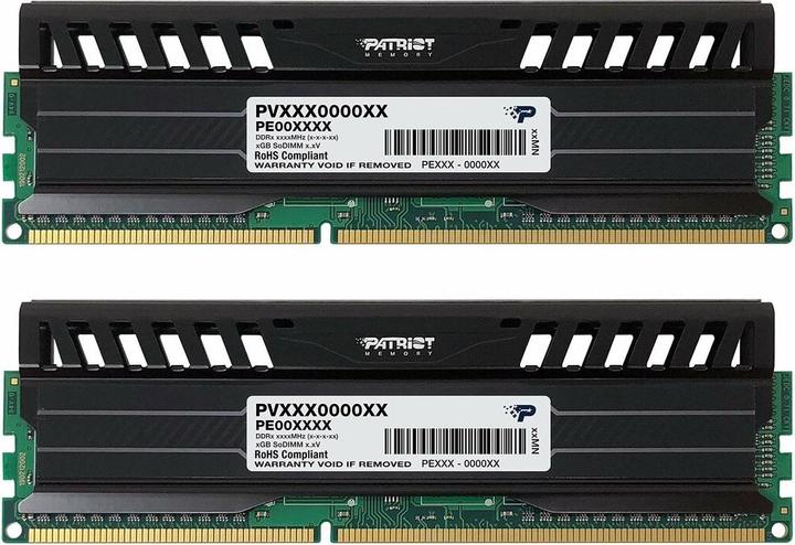 Image du produit Patriot Vipère 3 Mamba noire (2 x 8GB, 1866 MHz, RAM DDR3, DIMM)