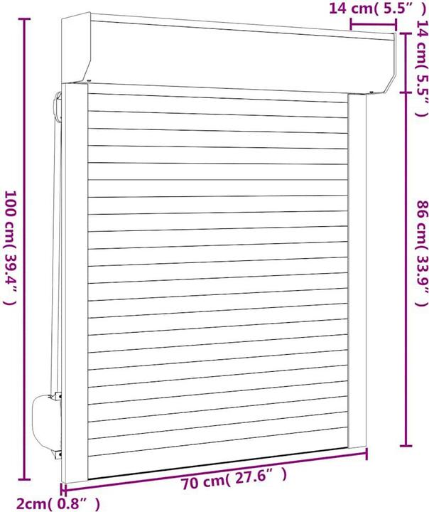Immagine prodotto VidaXL Helin (70 x 100 cm)