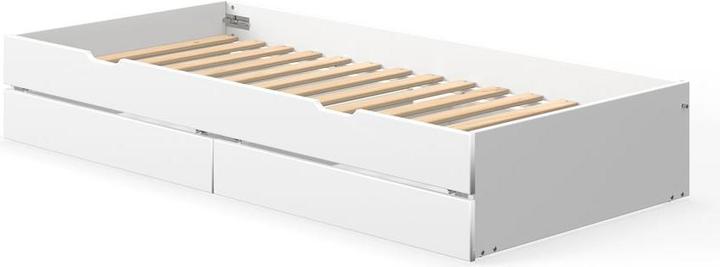 Image du produit Flexa Lit gigogne Nor avec 2 tiroirs (90 x 190 cm)