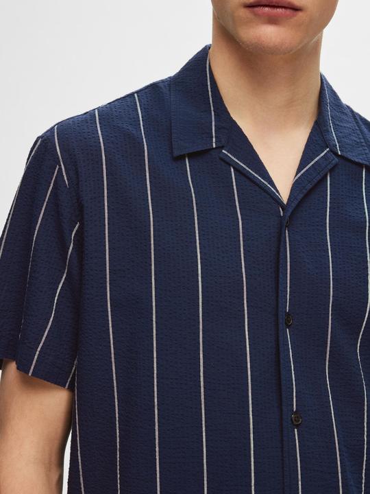 Actual product image Selected Homme Short-sleeved cotton shirt (L)