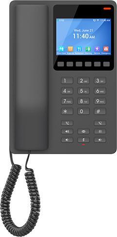Actual product image Grandstream Téléphone SIP pour hôtel GHP631W
