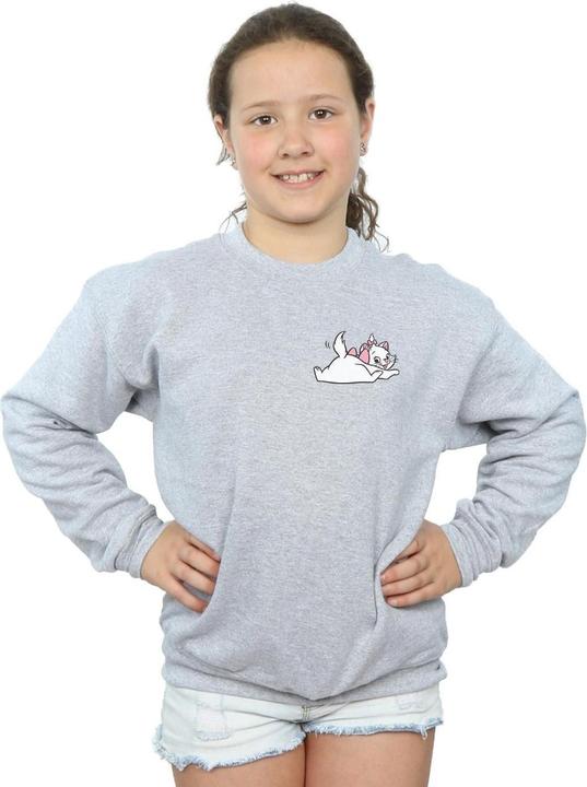 Immagine prodotto Disney Aristocats Marie Sweet Backside Breast Print Felpa Ragazze (140, 146)