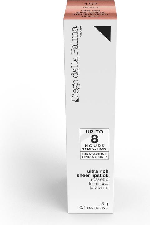 Actual product image Diego dalla Palma Ultra Rich Sheer Lipstick 87 (187)