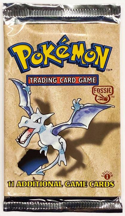 Produktbild Pokémon Fossil 1st Edition Booster Sealed (Aerodactyl Artwork) - EN (Englisch, Booster Pack)