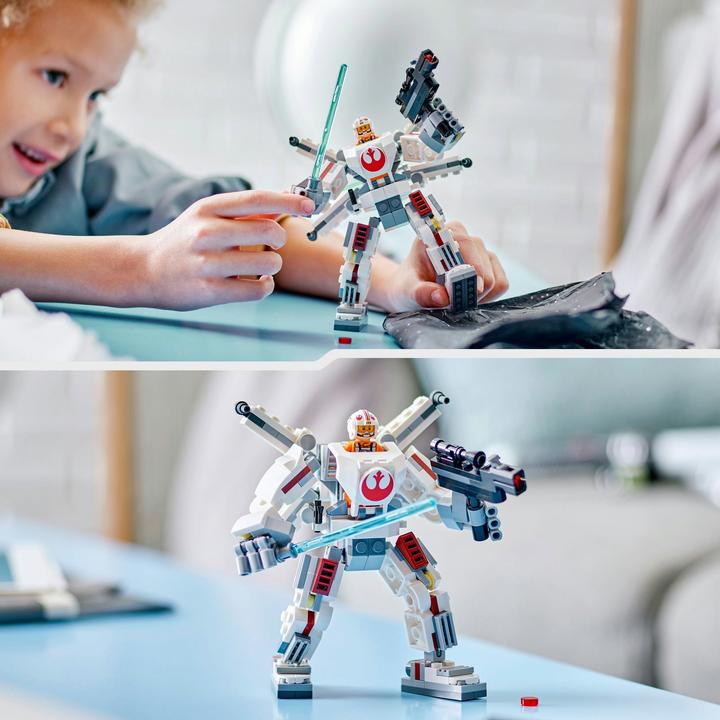 Actual product image LEGO Luke Skywalker's X-Wing Mech (75390, LEGO Star Wars)