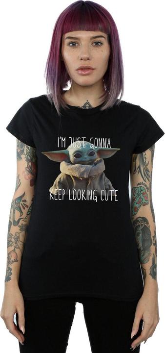 Produktbild Star Wars The Mandalorian Keep Looking Cute TShirt (XXL)