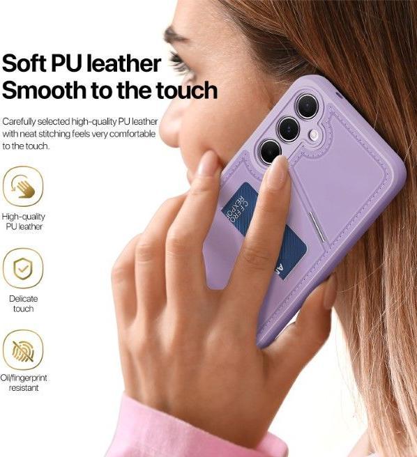 Actual product image Dux Ducis Rafi II Series Samsung Galaxy S25 Plus Case - Purple (Samsung Galaxy S25+)