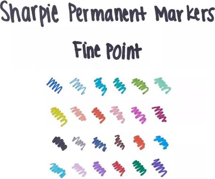 Produktbild Sharpie Fine Point (Rot, 1 mm, 1 x)