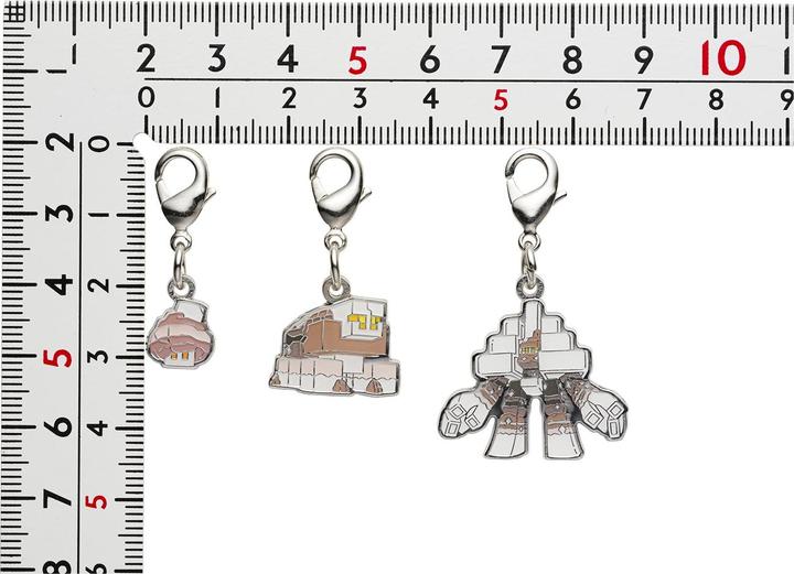 Actual product image Pokémon Pokemon Center - Nacli, Naclstack, Garganacl keychain - 3 pieces