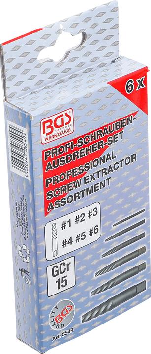 Produktbild BGS Schraubenausdreher-Satz