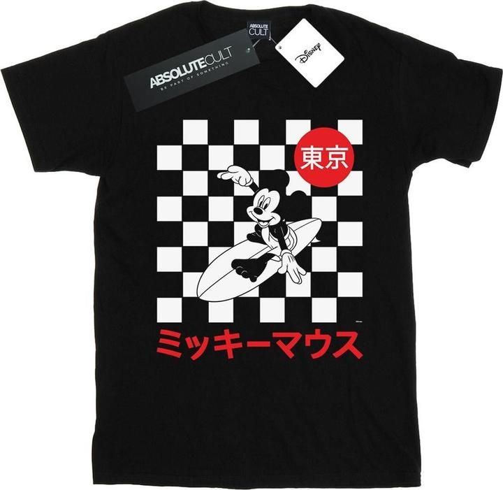 Actual product image Disney Mens Mickey Mouse Surfing T-Shirt (L)
