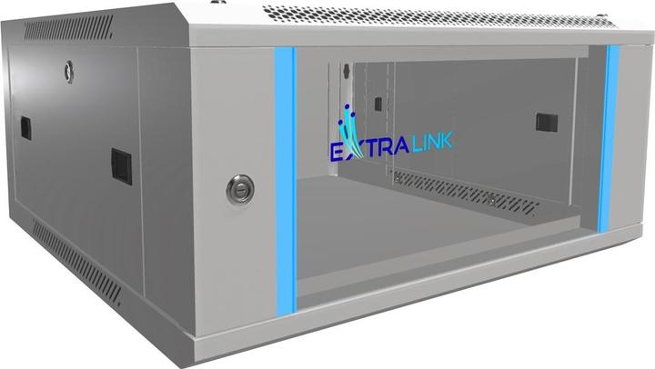 Extralink EX.8543 rack cabinet 4U Wall mounted rack Grey (4 HE, Rack 19 pouces)