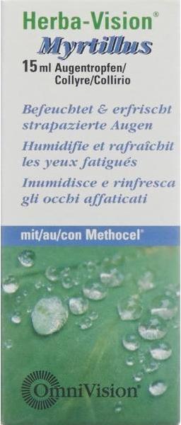 Produktbild OmniVision Augentropfen Herba-Vision Myrtillus (15 ml, 15 ml Augentropfen)