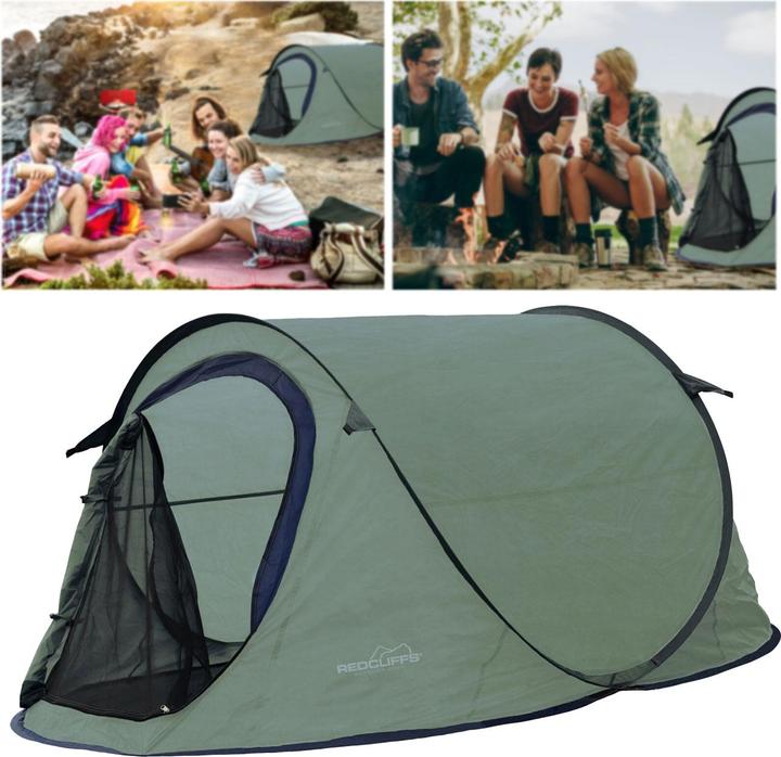 Actual product image AM/63 Automatik-Kuppelzelt (Pitching tent, Dome tent, 1.30 kg, 2 persons)