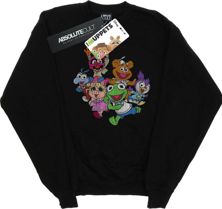 Actual product image Disney Boys The Muppets Muppet Babies Colour Group Sweatshirt (116)