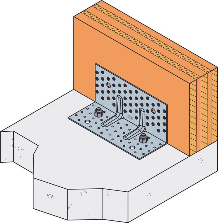 Produktbild Simpson Sst Winkelverbinder SIMPSON ABR255 (Winkelverbinder, 1 Stk.)