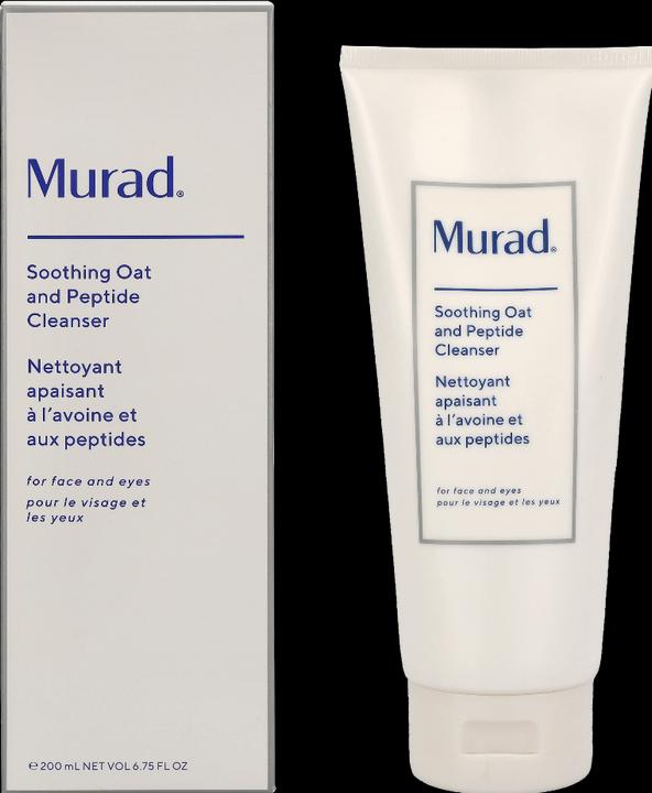 Image du produit Murad Nettoyant apaisant aux graines et aux peptides (Chiffons de nettoyage, 200 ml)