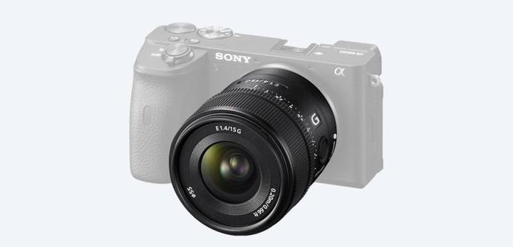 Immagine prodotto Sony E 15mm f/1.4 G (Sony E, APS-C / DX)