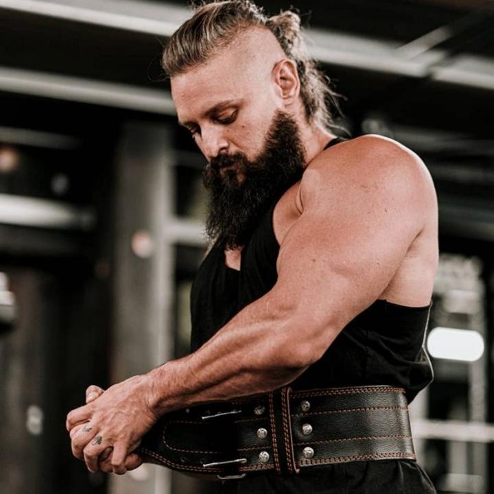 Actual product image Rdx Weight Lifting Power Belt Rd1 Red-L