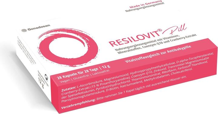 Produktbild Resilovit pill Kaps (28 Stück, Kapseln, 12 g)