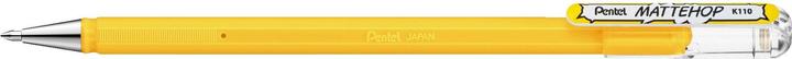Image du produit Pentel Roller à encre gel Mattehop (Jaune, 1 x)