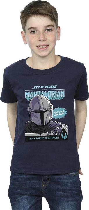 Image du produit Star Wars - T-shirt MANDO COMIC COVER - Garçon (152, 158)