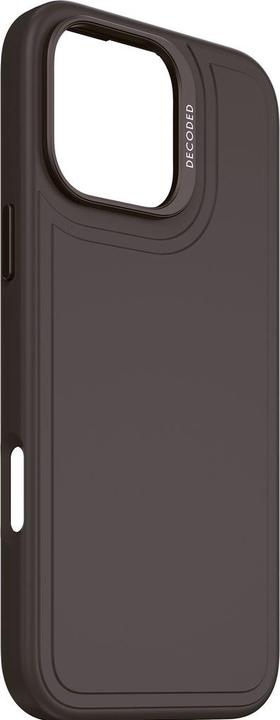 Produktbild Decoded AntiMicrobial Silicone Stacks Backcover Case with MagSafe for iPhone 16 Pro Max - Black (Apple iPhone 16 Pro Max)