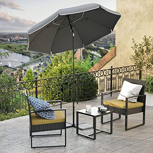Actual product image Songmics Parasol Ø 160 cm folding (1.60 m)
