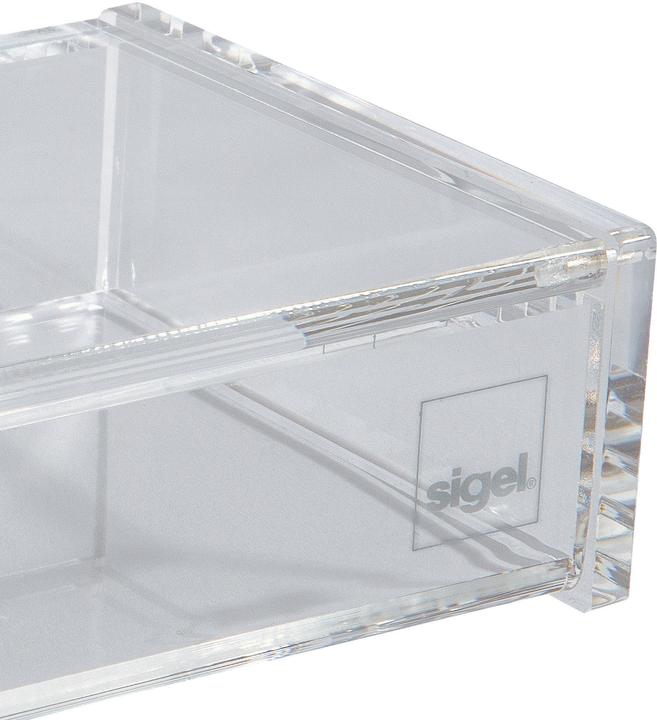 Image du produit Sigel Boîte de cartes de visite (58 x 90 mm)