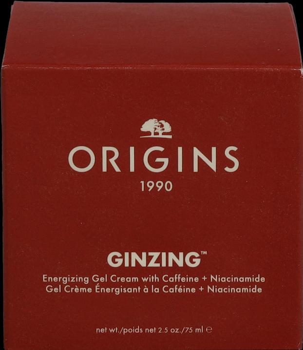 Actual product image Origins GinZing - Energizing Gel Cream with Caffeine + Niacinamide (75 ml, 24h cream, Face gel)