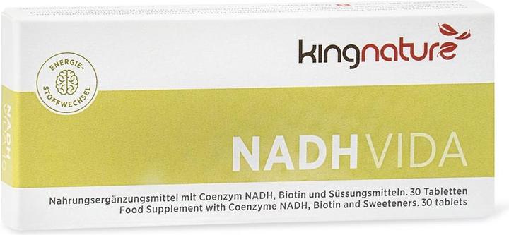 Produktbild Kingnature NADH Vida Tablette 20 mg (30 Stück, Tabletten, 21 g)