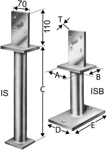 Actual product image Simpson Sst Support foot (Support foot, 1 pcs.)