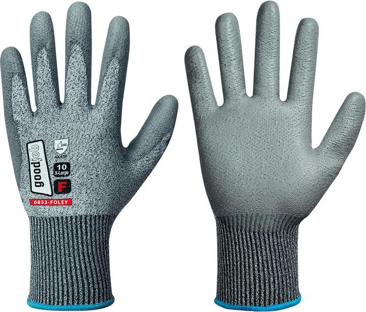 Produktbild Goodjob Schnittschutzhandschuhe FOLEY Grösse 11 grau EN 388, EN 21420 PSA-Kategorie II (11)