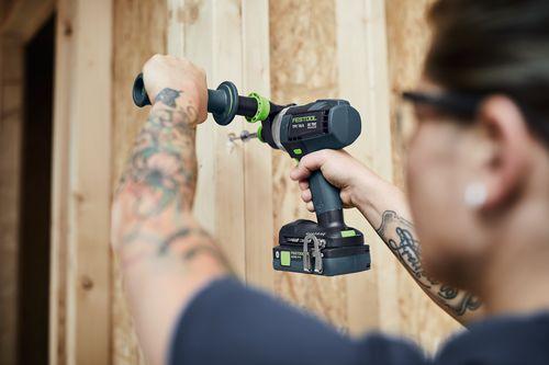 Actual product image Festool Battery-powered impact drill TPC 18/4 5.0/4.0 I-Set (Rechargeable battery operated)