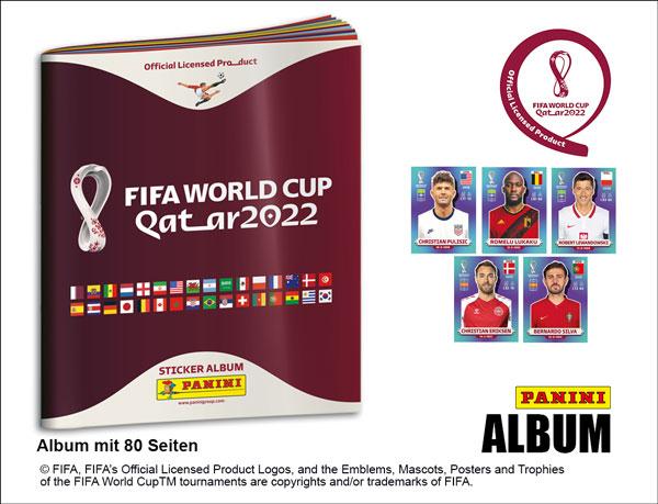 Image du produit Panini FIFA WM 2022 Sticker Album Album(Attention 7% de TVA)