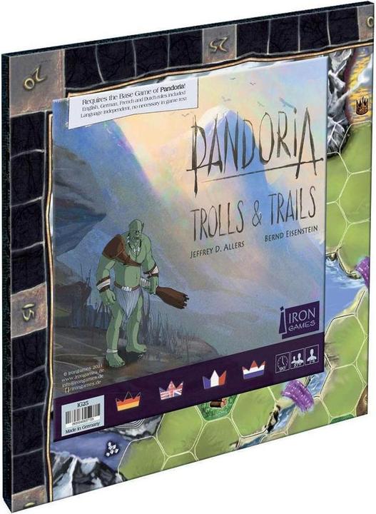 Produktbild Iron Games Pandoria : Trolls & Trails (Französisch, Englisch, Deutsch)