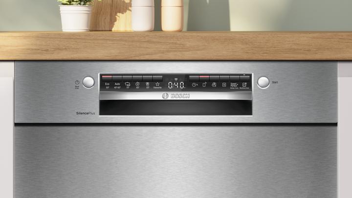 Produktbild Bosch Hausgeräte Serie 4, Unterbau-Geschirrspüler, 60 cm, Edelstahl, SMU4EAS23E
