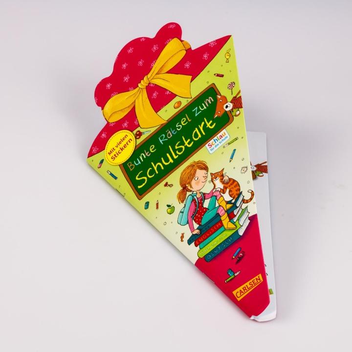 Produktbild Schlau für die Schule: Bunte Rätsel zum Schulstart (Schultüte 2025 rosa) (17.30 cm, 1 x)