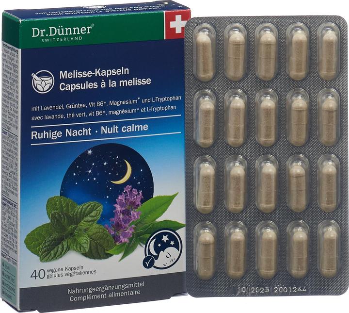 Produktbild Dr. Dünner EssenzaVita Melisse (20 Stück, Kapseln, 40 g)