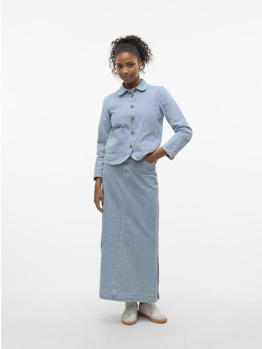 Produktbild Vero Moda VMBIRKLEY Mittlere Taille Langer Rock Jeansrock (XS)