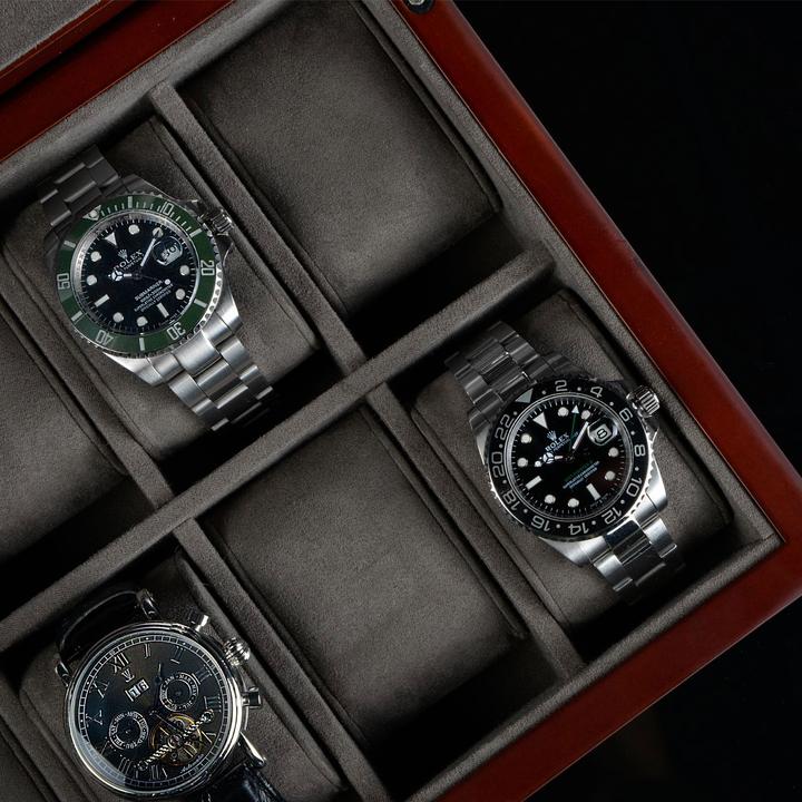 Immagine prodotto Heisse & Söhne Scatola per orologi Monteray 12 - Mogano