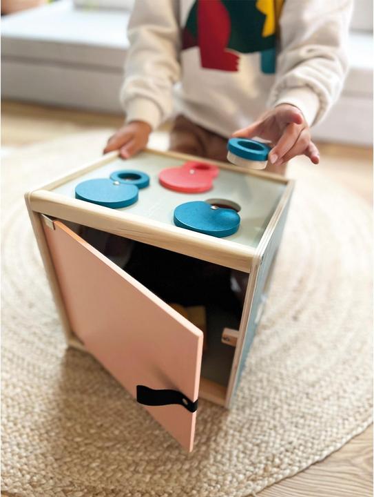 Image du produit small foot Boîte sensorielle en bois avec lentilles Sense
