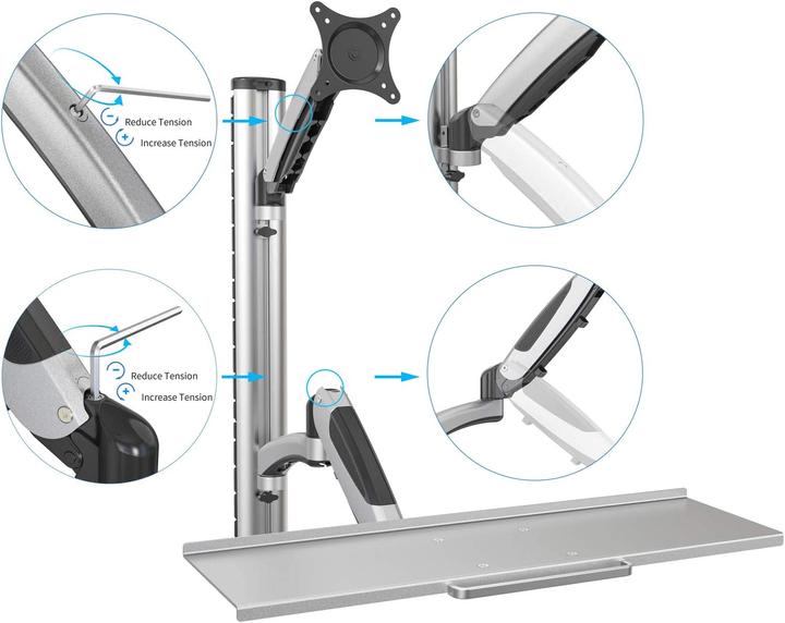 Actual product image Digitus Flexible workstation,wall dm. (Wall, 27")