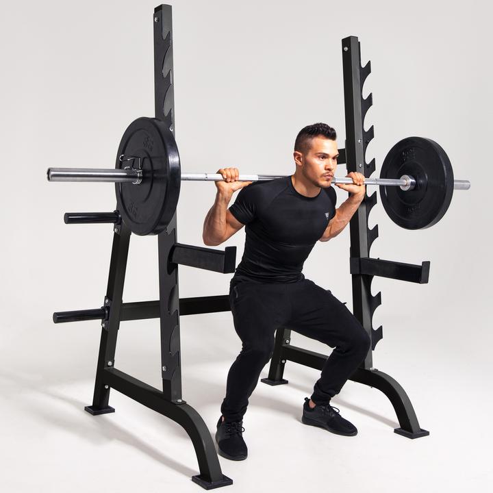 Actual product image Gorilla Sports squat rack