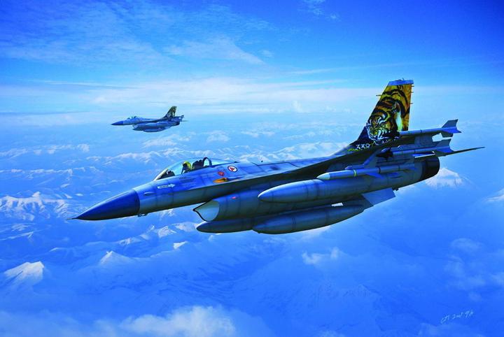 Immagine prodotto Hobby Boss General Dynamics F-16A Fighting Falcon