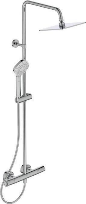Actual product image Ideal Standard IDS shower system IDEALRAIN with CeraTherm T100 chrome