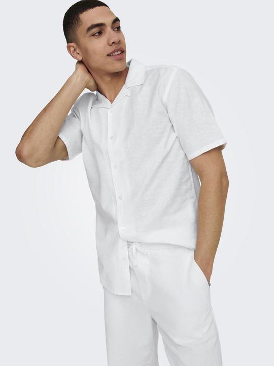 Image du produit Only & Sons Chemise unie à manches courtes (XXL)