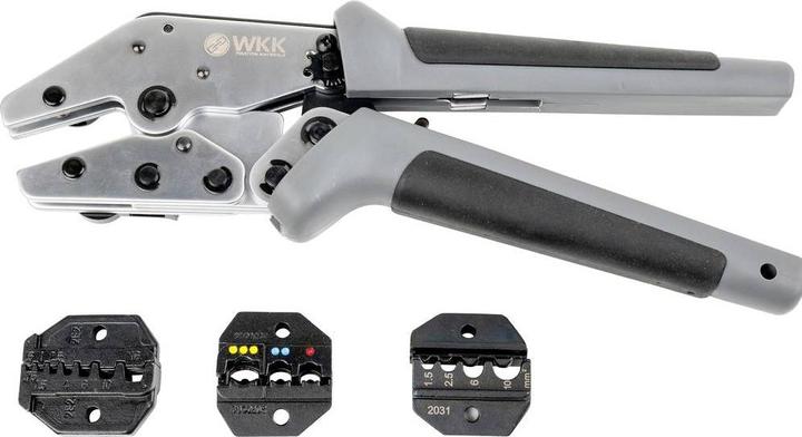 Produktbild WKK 57818 Crimpzange Aderendhülsen, Kabelschuhe 0.5 bis 16 mm²
