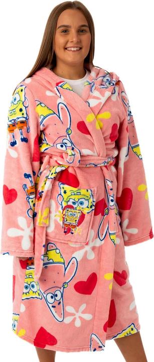 Produktbild Spongebob Squarepants Morgenmantel mit Kapuze (M)