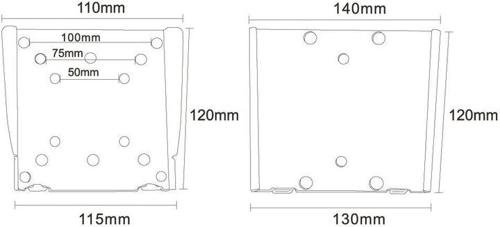 Produktbild Neomounts Fpma-W25 (Wand, 30")
